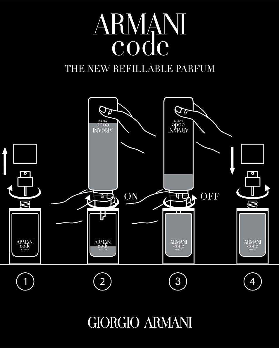 ARMANI Code Le Parfum - Parfum Recharge Homme 150 ML 5