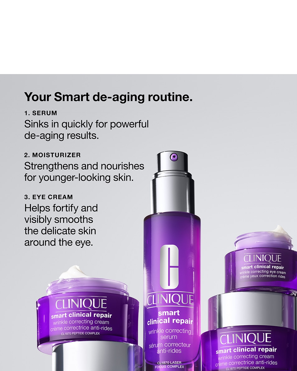 CLINIQUE CLINIQUE SMART CLINICAL REPAIR™ WRINKLE CORRECTING RICH CREAM ANTI-AGING HYDRATERENDE CRÈME - DROGE HUID 50 ML 5