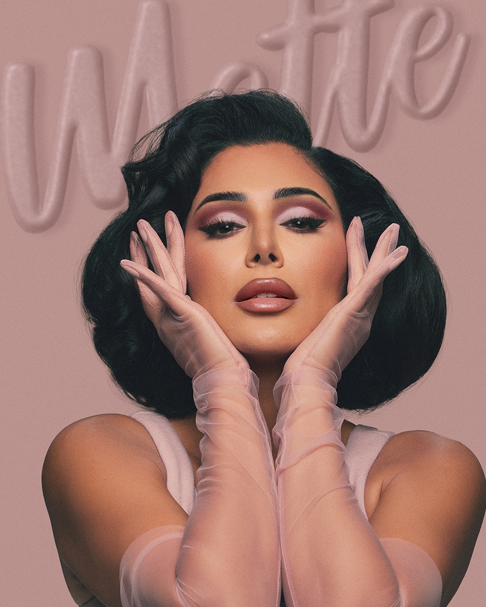 HUDA BEAUTY MATTE OBSESSIONS EYESHADOW PALETTE COOL 7 G 5