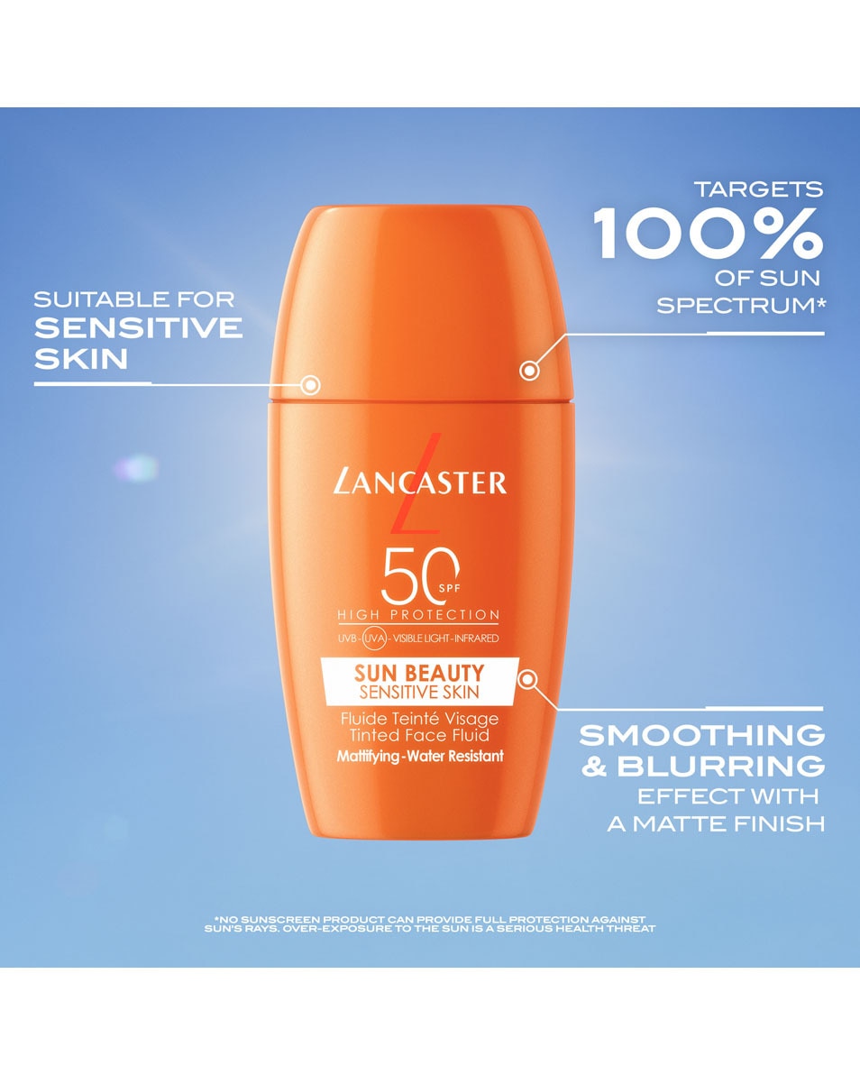Sensitive Skin Tinted Face Fluid SPF50