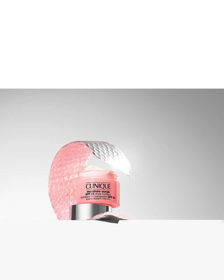 CLINIQUE MOISTURE SURGE™ BROAD SPECTRUM SHEER HYDRATOR HYDRATERENDE DAG- & NACHTCRÈME MET SPF25 - VERFRISSEND 50 ML