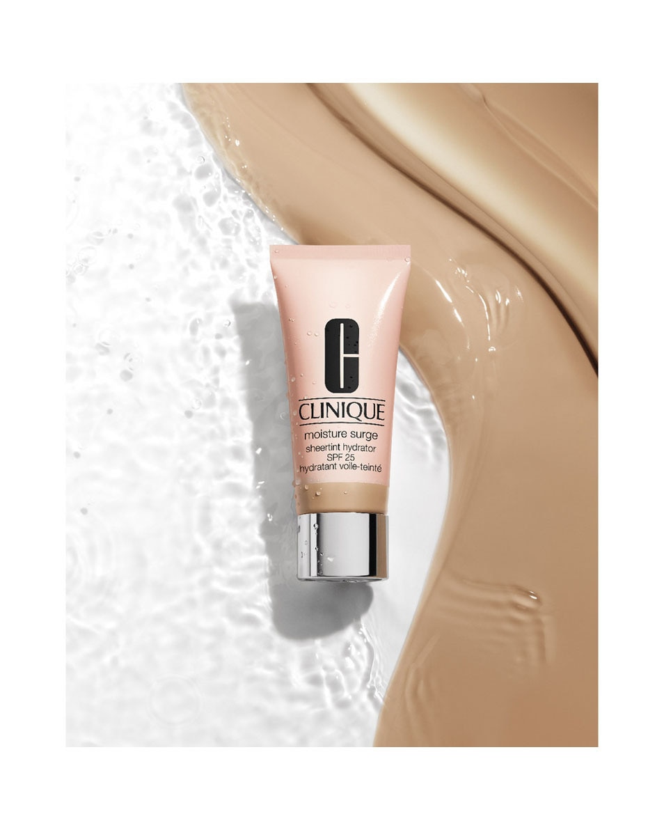 CLINIQUE MOISTURE SURGE™ SHEERTINT HYDRATOR HYDRATERENDE & GETINTE DAGCRÈME MET SPF 25 VERY LIGHT 5
