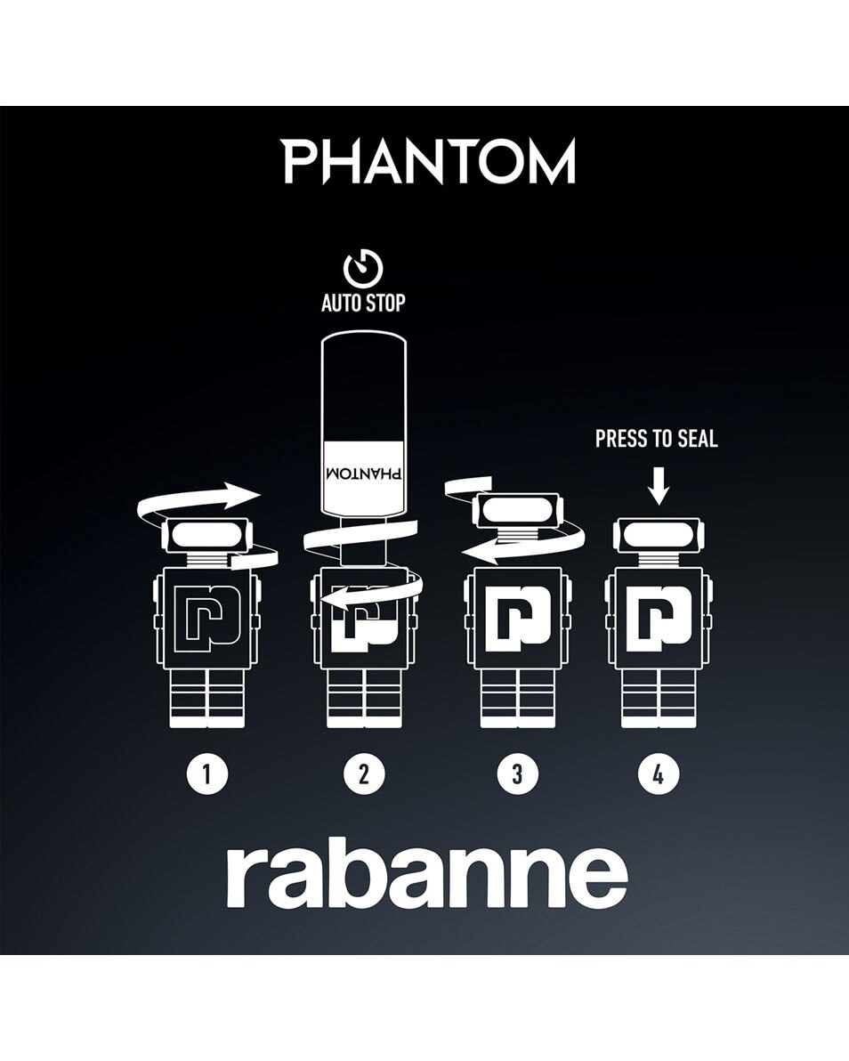 RABANNE PHANTOM PARFUM PARFUM 200 ML 5