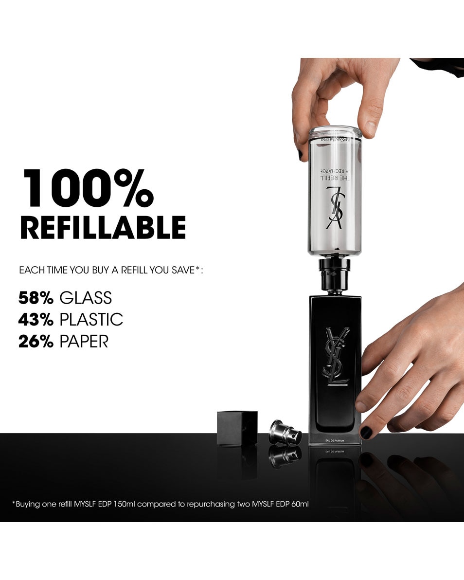 YVES SAINT LAURENT MYSLF Eau De Parfum - Navulbaar Herenparfum 60 ML 5
