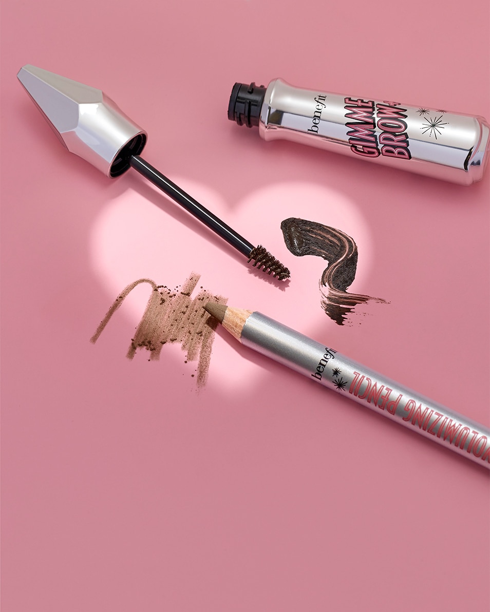 BENEFIT COSMETICS BROW COLLECTION GIMME BROW GOALS VOLUMIZING GEL & PENCIL SET 4 ST 5