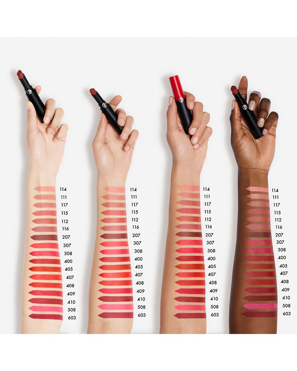 ARMANI BEAUTY LIP POWER MATTE LEVRES - ROUGE À LÈVRES 112 - STYLISH 5