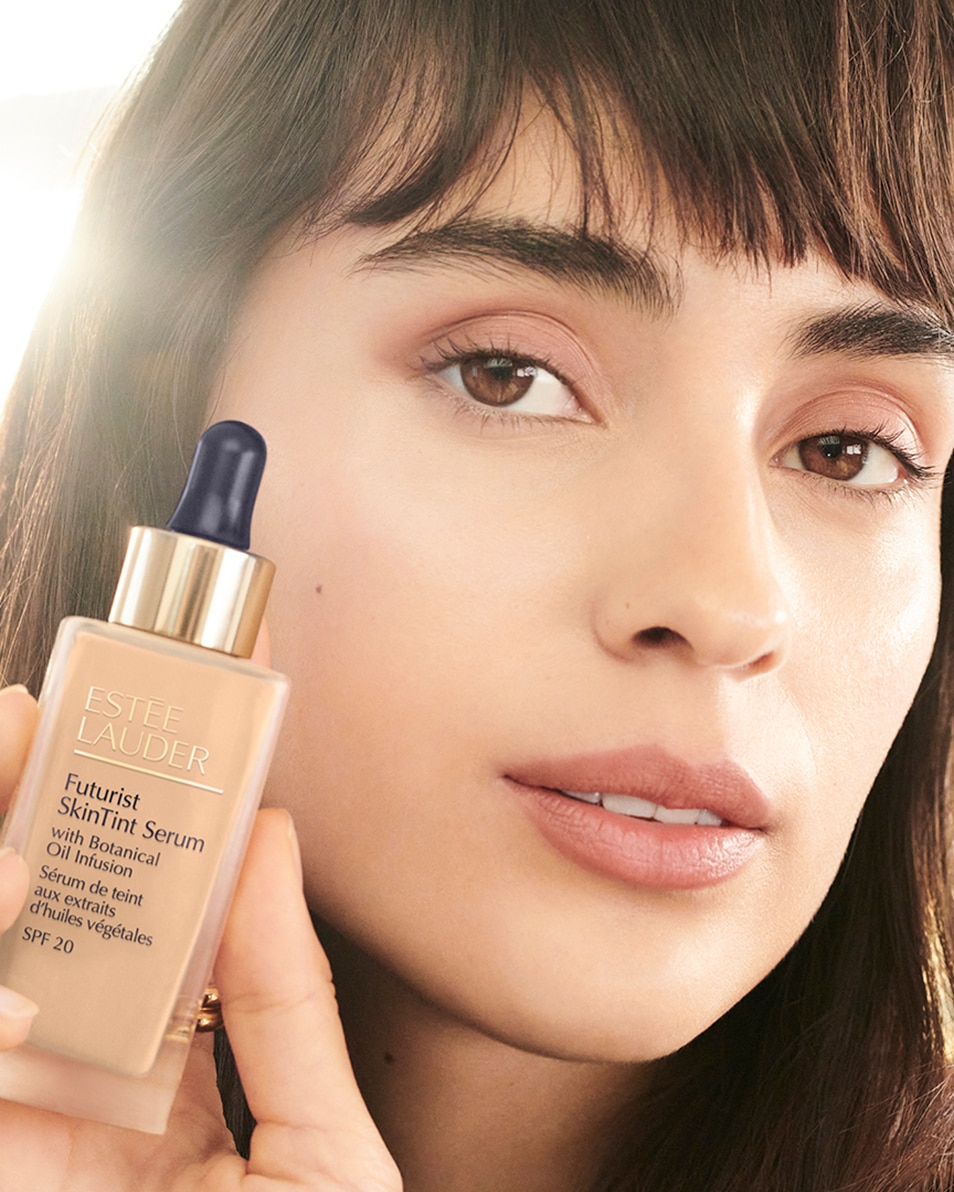 ESTÉE LAUDER FUTURIST SKINTINT SERUM FOUNDATION FOND DE TEINT LIQUIDE AVEC SPF - LÉGÈR & NOURRISSANT 2N1 Desert Beige 5