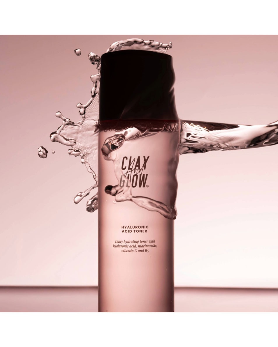CLAY AND GLOW Cleansing + Hydrating Hyaluronic Acid Toner 150 ML 4