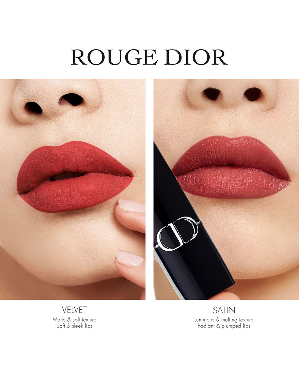 DIOR Rouge Dior Lipstick - comfort en langhoudend VELVET - 720 ICONE 5