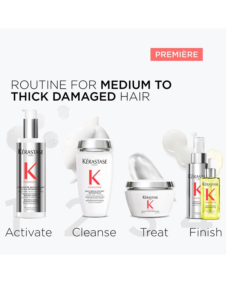 KÉRASTASE Première Huile Gloss Réparatrice Huile capillaire réparatrice pour cheveux abîmés 30 ML 5