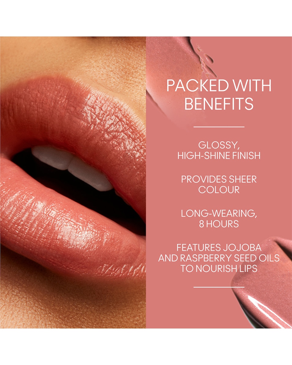 Doorschijnende & glanzende kleur - langhoudende finish