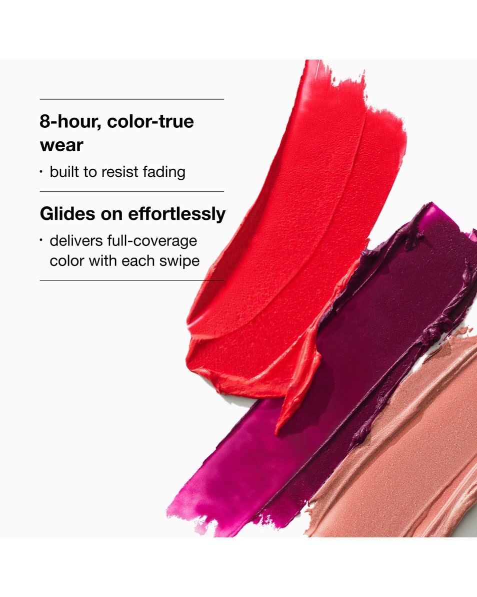 CLINIQUE PopTM Longwear Lipstick Lippenstift - langhoudende kleur, gepigmenteerd & met primer Melon Pop 5