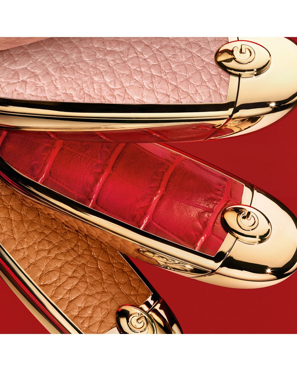 GUERLAIN ROUGE G L'écrin bijou double miroir LE NUDE 5