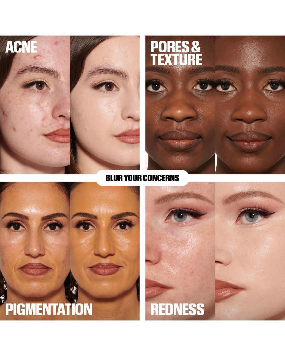 HUDA BEAUTY EASY BLUR NATURAL AIRBRUSH FOUNDATION 300 NEUTRAL - Latte 5