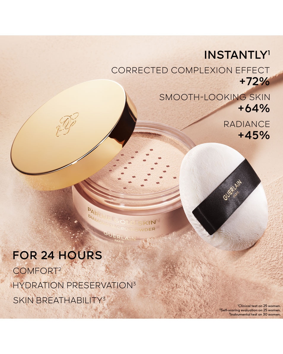 GUERLAIN Parure Gold POUDRE LIBRE MICRO-PERFECTION TRANSPARENCE & LUMIÈRE 02 CLAIR