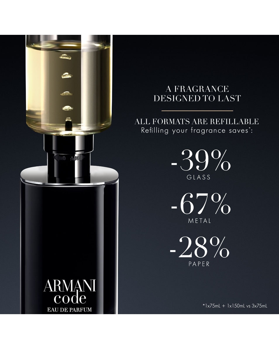 ARMANI Code Eau De Parfum - Navulbaar Heren Parfum 75 ML 5