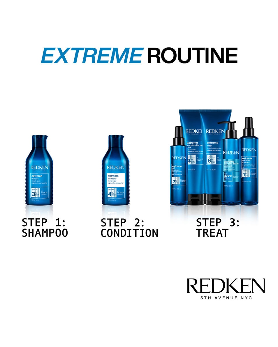 REDKEN Extreme Strength builder plus - masque capillaire 250 ML 5