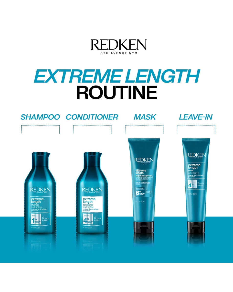 REDKEN Extreme Length Après-shampooing - pour cheveux longs 300 ML 5