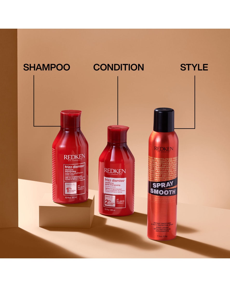 REDKEN Frizz Dismiss Anti-pluis conditioner voor pluizig & onhandelbaar haar 300 ML 5