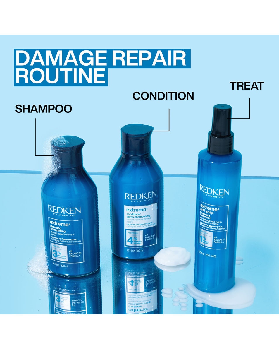 Shampooing - pour cheveux abîmés