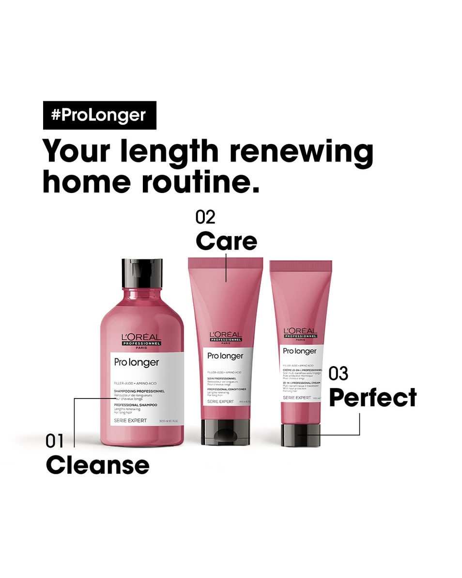 L'OREAL PROFESSIONNEL Pro Longer Après-shampooing anti-casse pour cheveux longs et clairsemés 200 ML 5