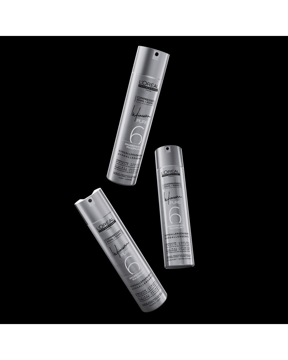L'OREAL PROFESSIONNEL L'Oréal Professionnel Infinium Pure Soft Laque hypoallergénique à fixation légère 300 ML 5