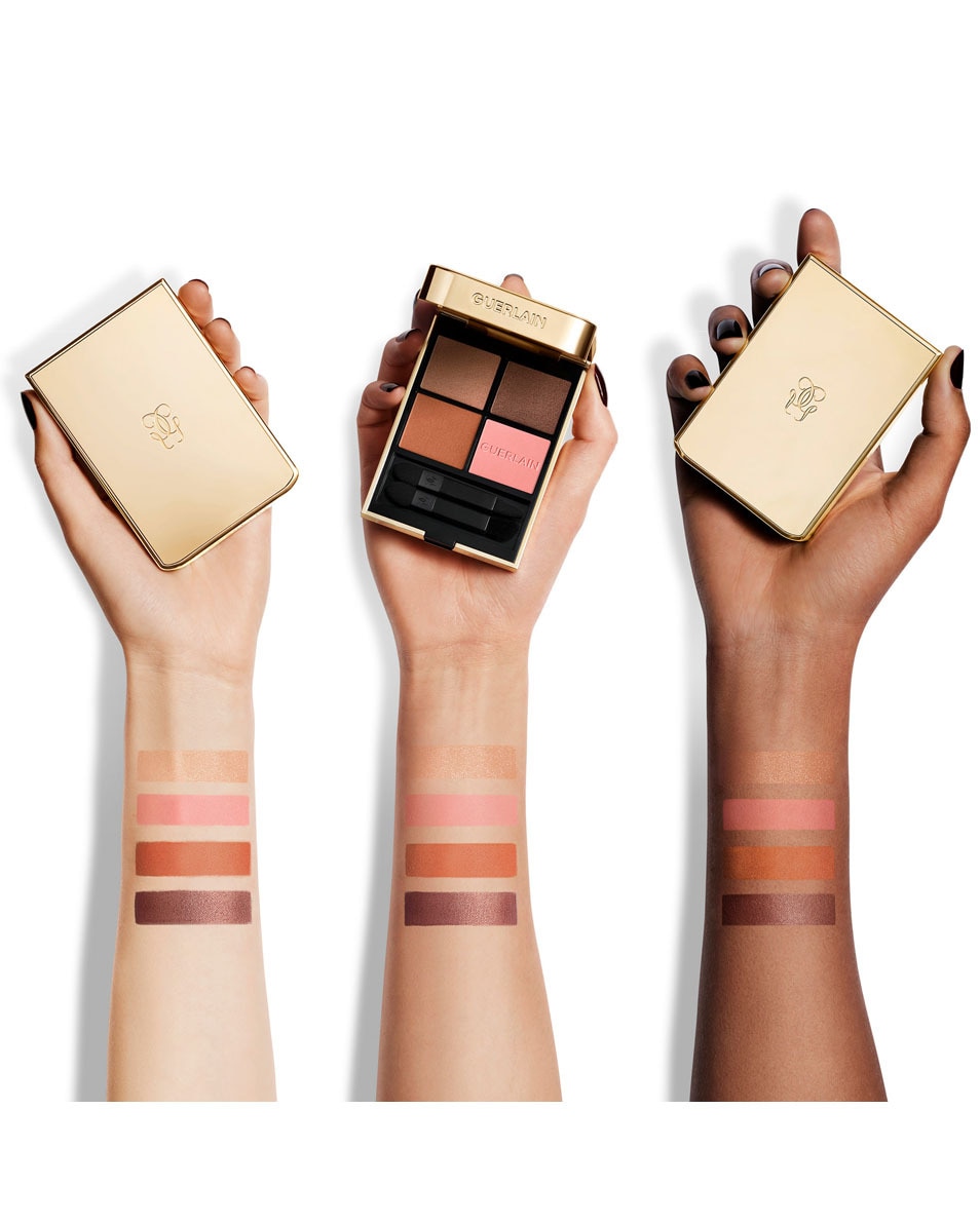 GUERLAIN OMBRES G OMBRES À PAUPIÈRES 4 COULEURS 129 Honey Amber 5