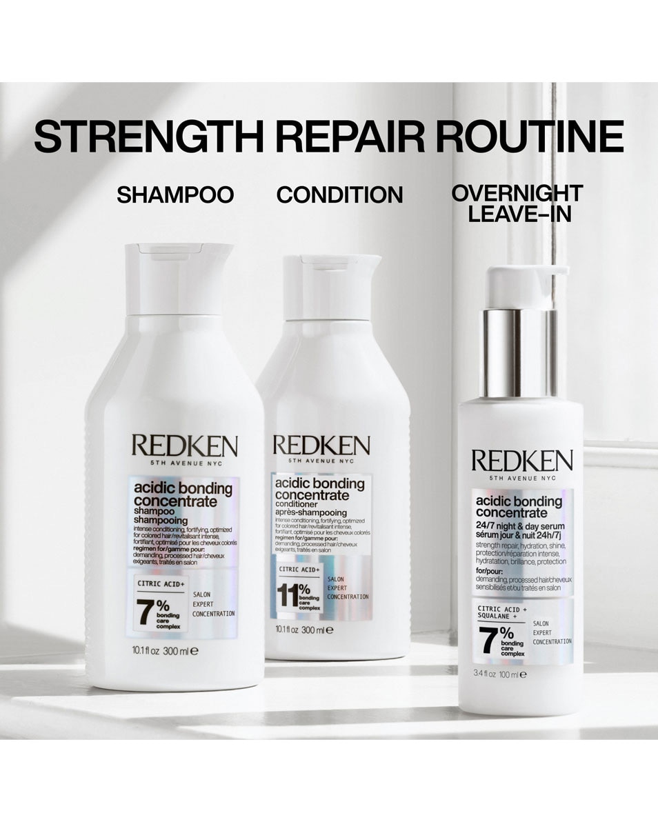 REDKEN Acidic Bonding Concentrate 24/7 night & day serum - voor beschadigd haar 100 ML
