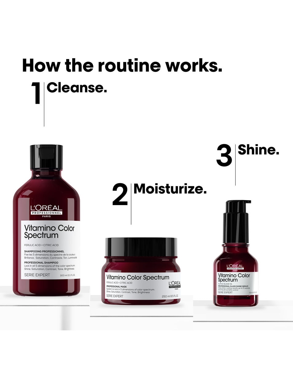 L'OREAL PROFESSIONNEL Vitamino Color Spectrum Masker - Kleurbescherming Voor Gekleurd Haar 250 ML 5