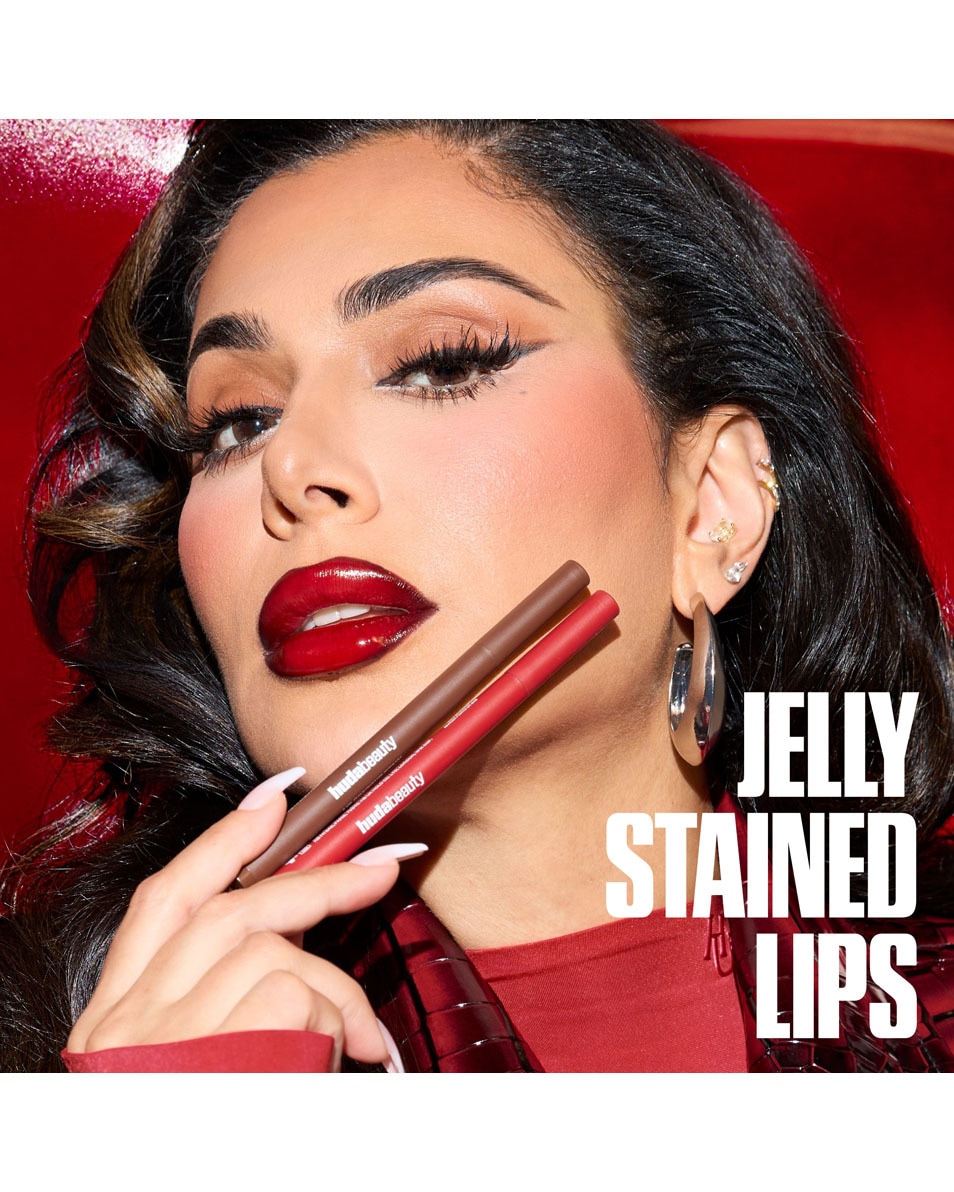 HUDA BEAUTY LIP CONTOUR LIP STAIN ROSEWOOD 5