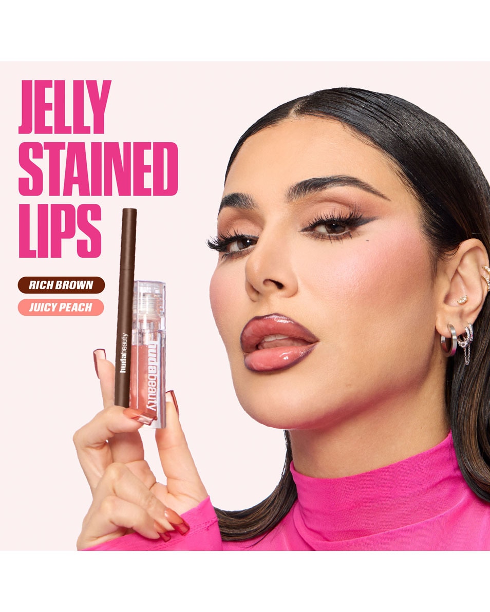 HUDA BEAUTY FAUX FILLER JELLY LIP OIL JUICY GOJI 5