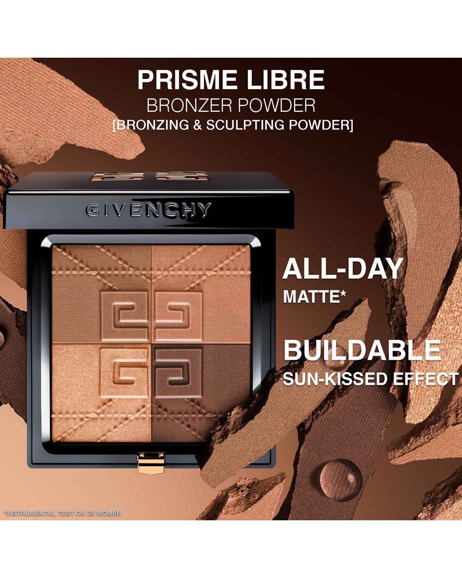 GIVENCHY COSMETICS PRISME LIBRE 4-COLOR BRONZING & SCULPTING POWDER H002 5
