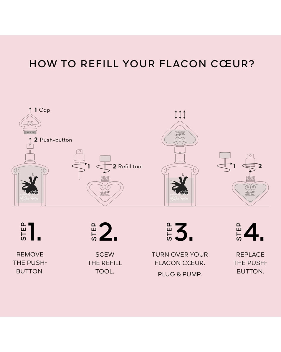 GUERLAIN La Petite Robe Noire Le Flacon Coeur - Eau de Toilette 20 ML 5