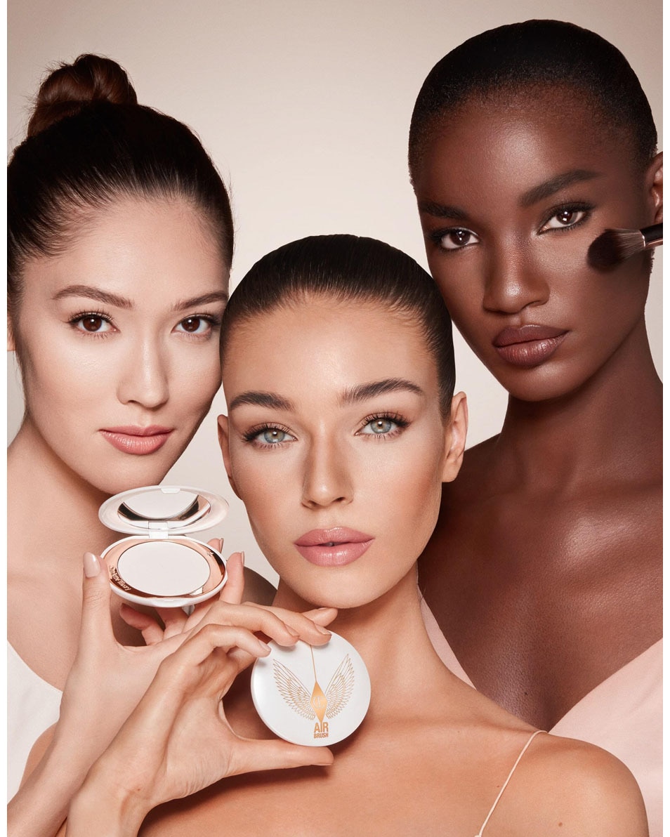 CHARLOTTE TILBURY Airbrush Brightening Flawless Finish Poudres Tan/Deep 5