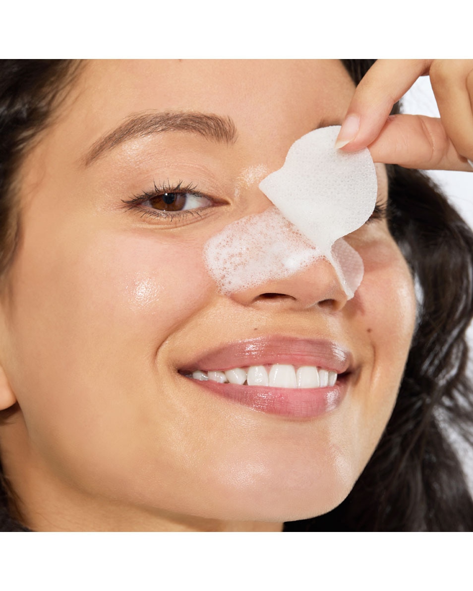 MARIO BADESCU ACNE Bandes 2 en 1 de nettoyage en profondeur pour les pores nettoyant moussant et exfoliants AHA 6 ST 5