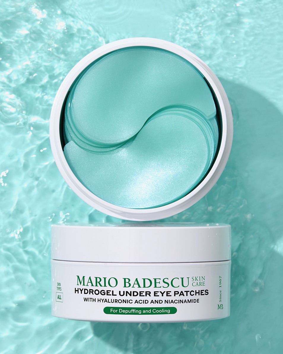 MARIO BADESCU EYES PATCHS HYDROGEL POUR LES YEUX AVEC ACIDE HYALURONIQUE ET NIACINAMIDE 60 ST