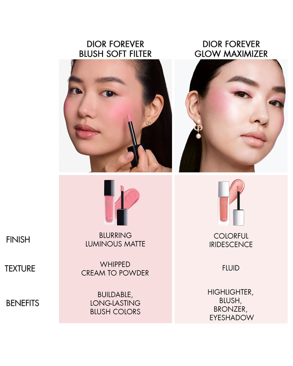 DIOR Dior Forever Blush Soft Filter Blush liquide fouetté - fini mat lumineux 06 Hibiscus 5