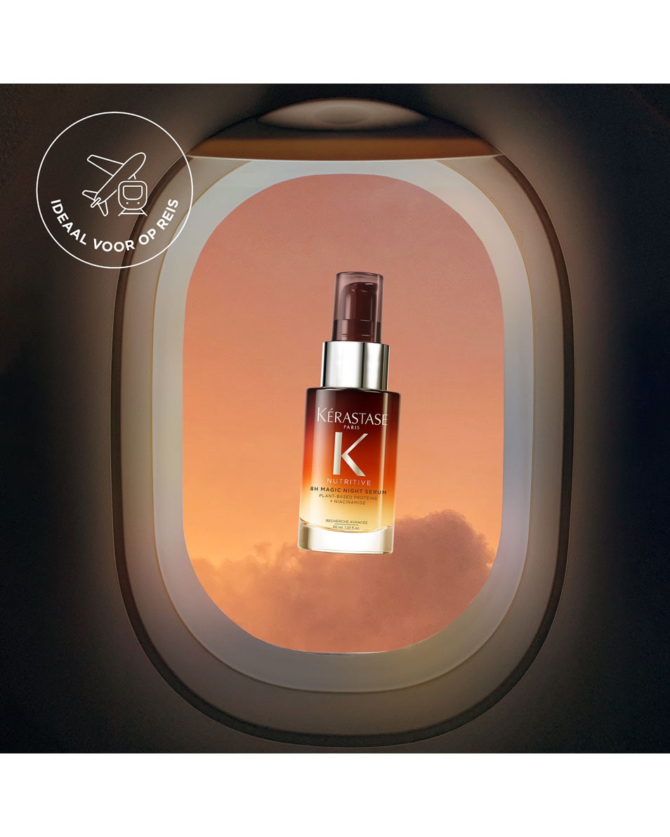 KÉRASTASE Nutritive 8H Magic Night Serum Sérum de nuit nourrissant et réparateur - pour cheveux secs 30 ML 5