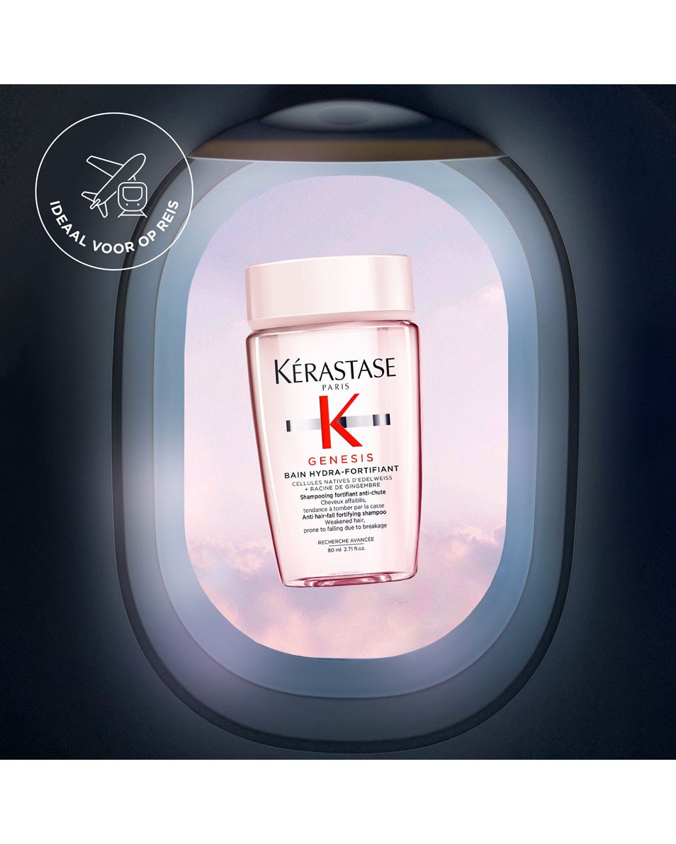 KÉRASTASE Genesis Bain Hydra-Fortifiant Shampooing - pour cheveux fragilisés et affaiblis 80 ML 5