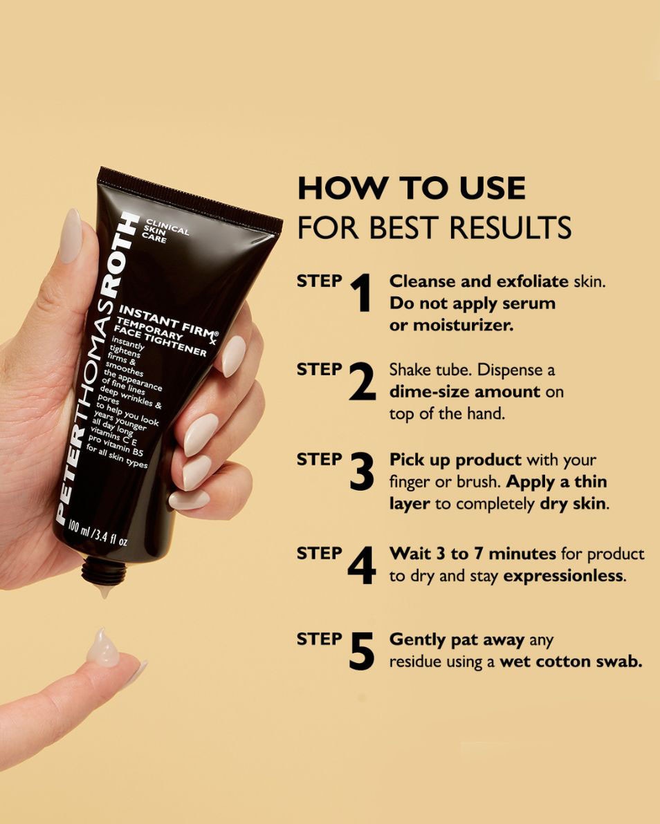 Tijdelijke Gezichtsverstrakker Gel