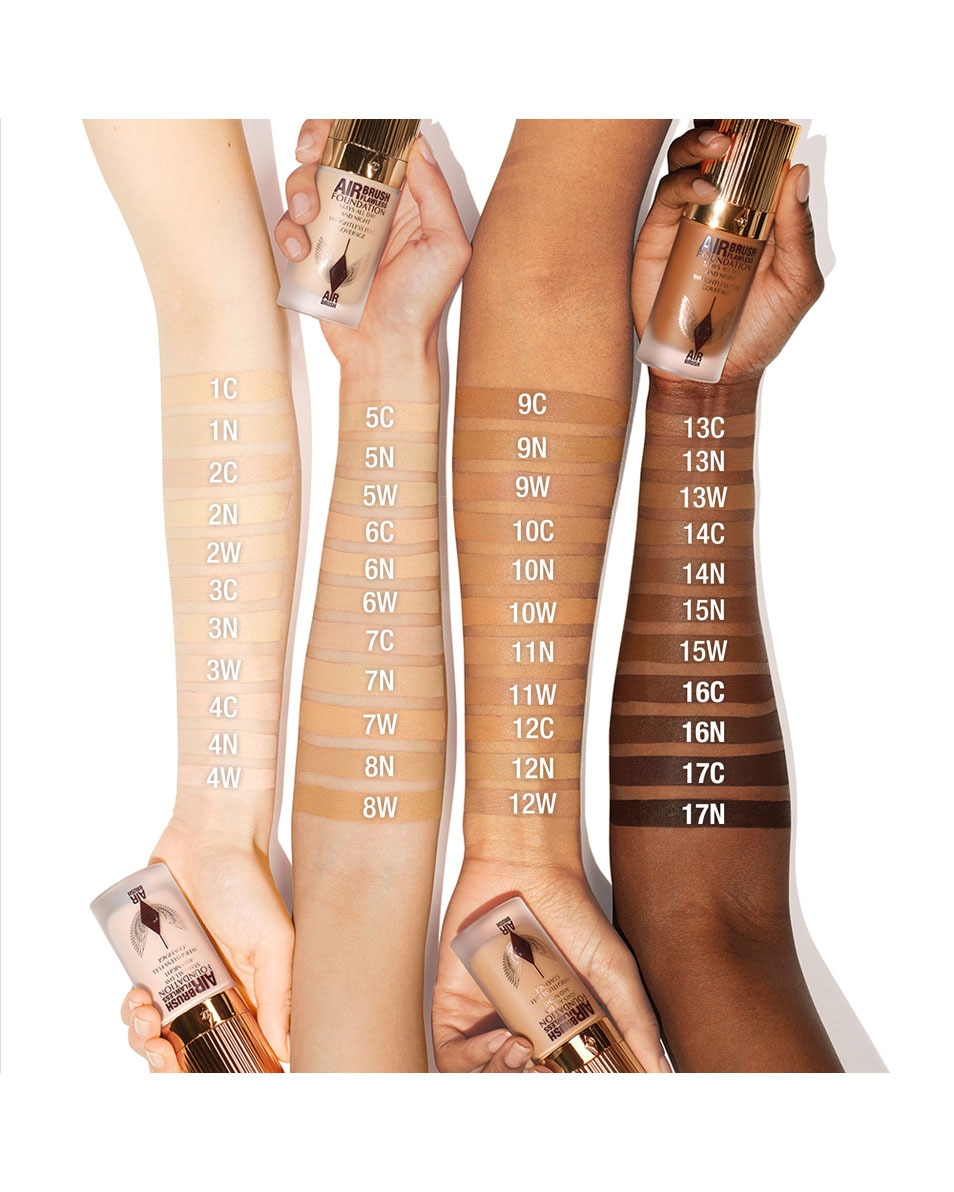CHARLOTTE TILBURY Airbrush Flawless Foundation 8 WARM 4