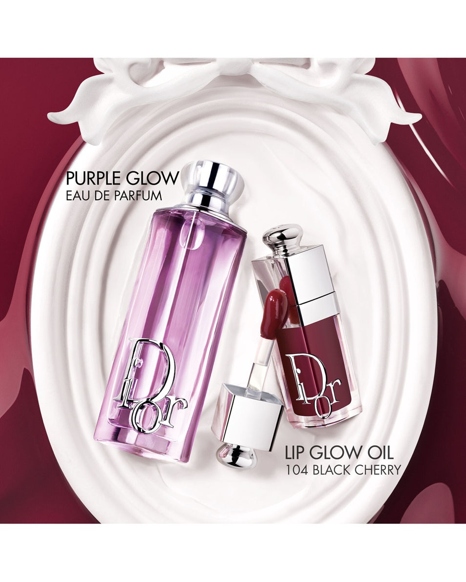 DIOR Dior Addict Lip Glow Oil Lipolie - 24u hydratatie - 3 ultra-glanzende finishes 104 Black cherry - Glaze 5