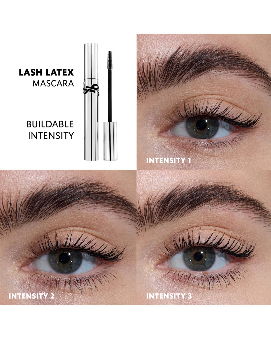 YVES SAINT LAURENT Lash Latex Mascara - Directe Lengte En Langhoudende Lift - Sculpted Black Black 5