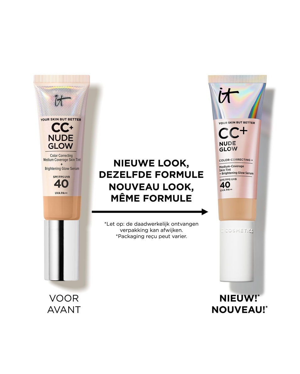 IT COSMETICS Your Skin But Better Cc+ Nude Glow Spf 40 - Fond De Teint Et Sérum 2-En-1 - Couvrance Moyenne - Fair Beige Fair 5