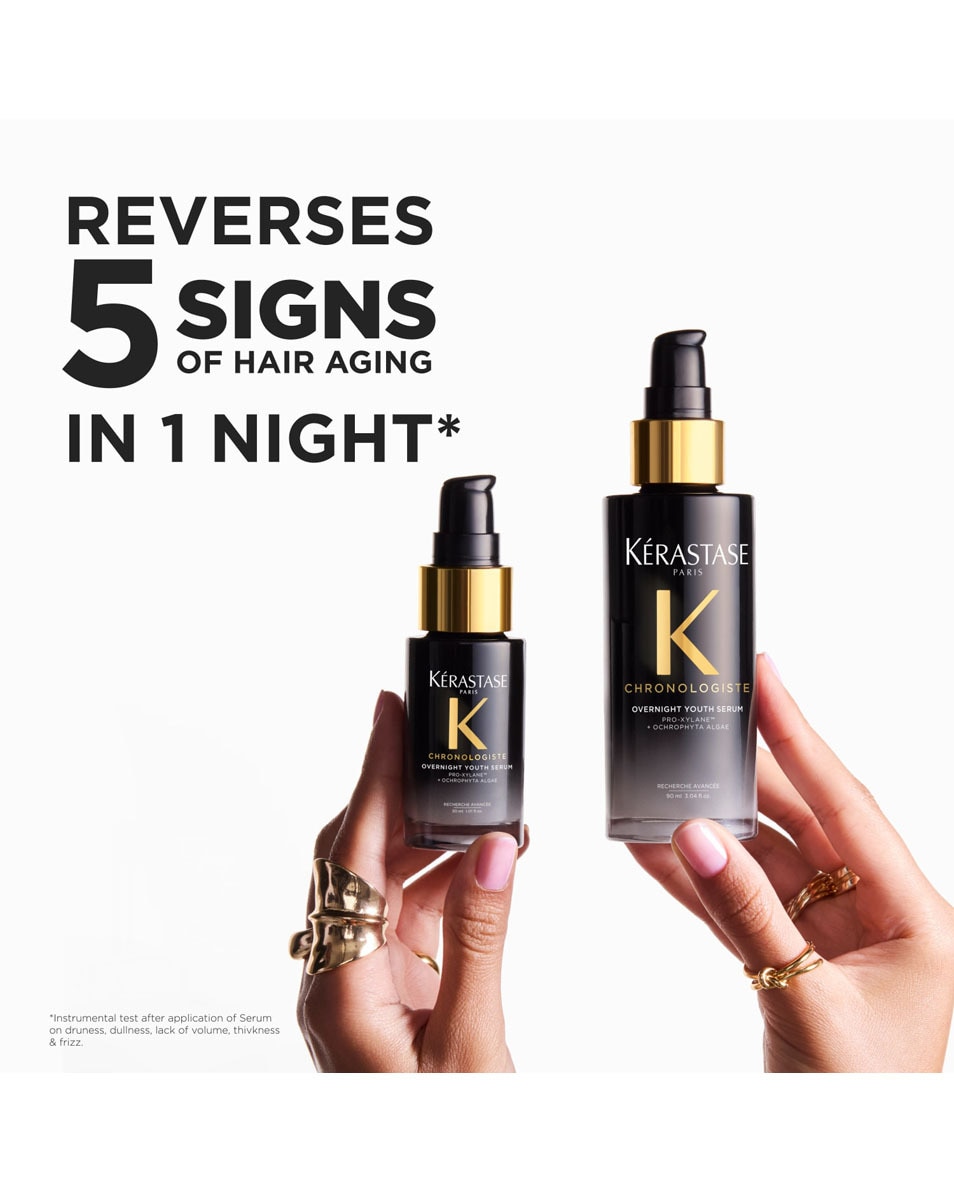 KÉRASTASE Chronologiste Overnight Youth Serum Nachtserum - Voor Verzwakt Haar Door Tekenen Van Veroudering 30 ML 5