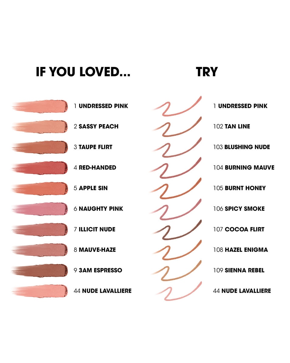 YVES SAINT LAURENT Lovenude Kiss Shaper Sculpting Lip Liner 105 Burnt Honey 5