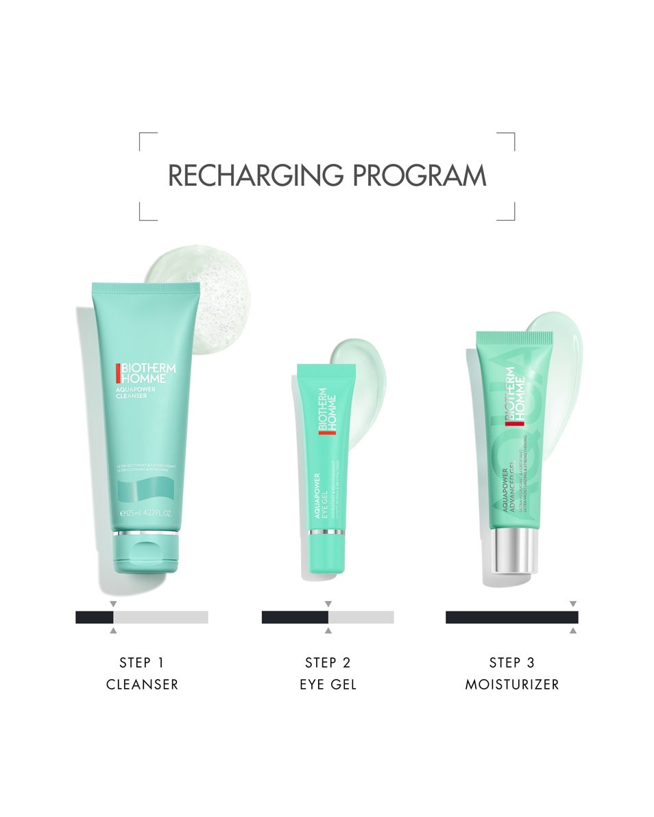 BIOTHERM Aquapower Classic Biotherm Aquapower Advanced Gel Moisturizer – Voor Mannen Met Een Droge Huid – Verfrist En Revitaliseert 30 ML 5