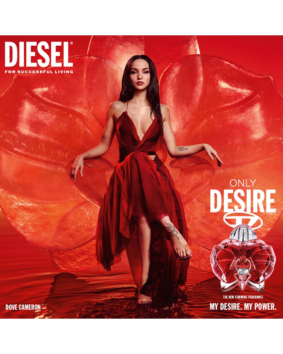 DIESEL Only Desire Eau de Parfum – Bloemig Amber Parfum voor Dames 30 ML 5