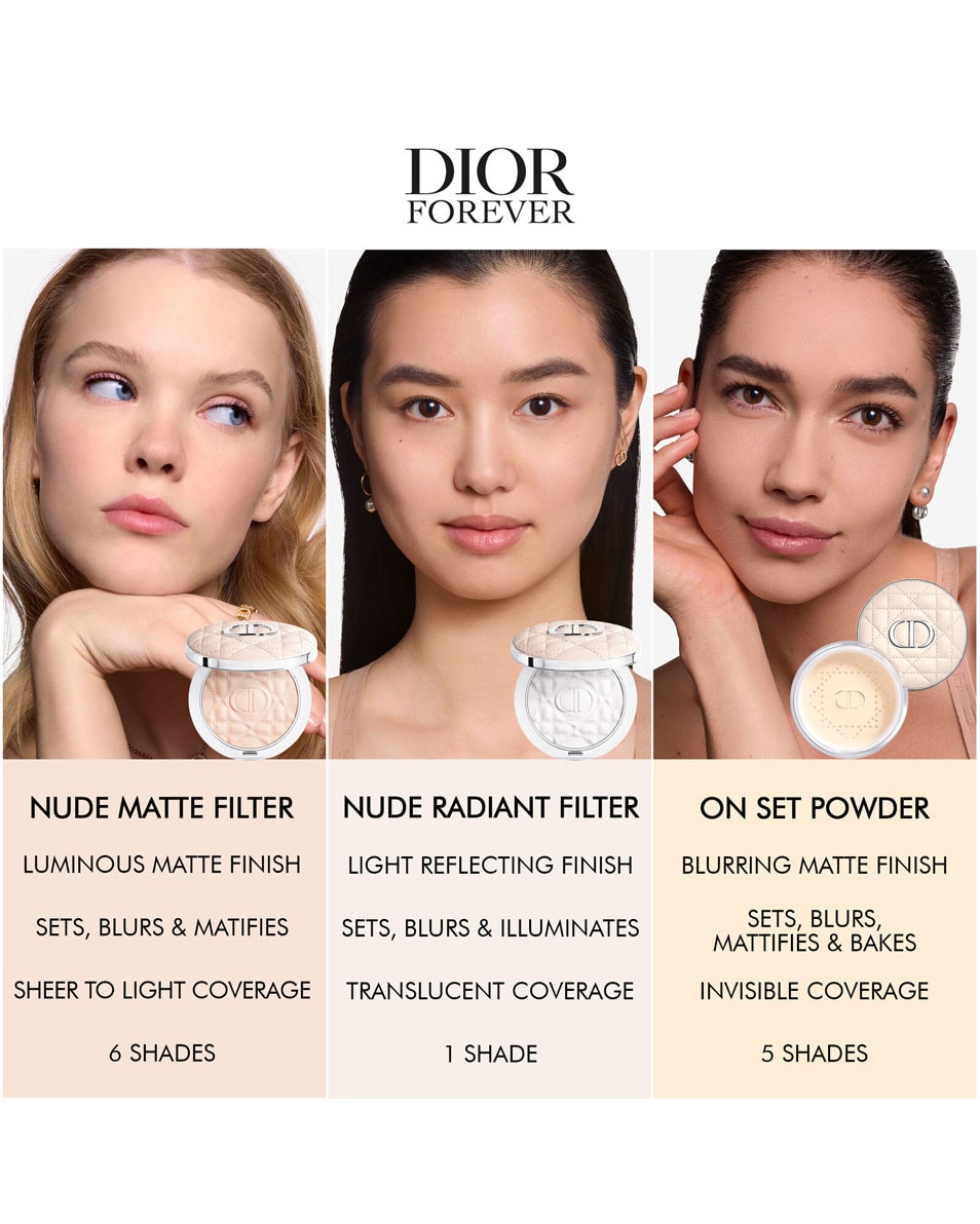 DIOR Forever On Set Powder Los fixatie poeder - onzichtbare matte, vervagende finish 01 Fair 5