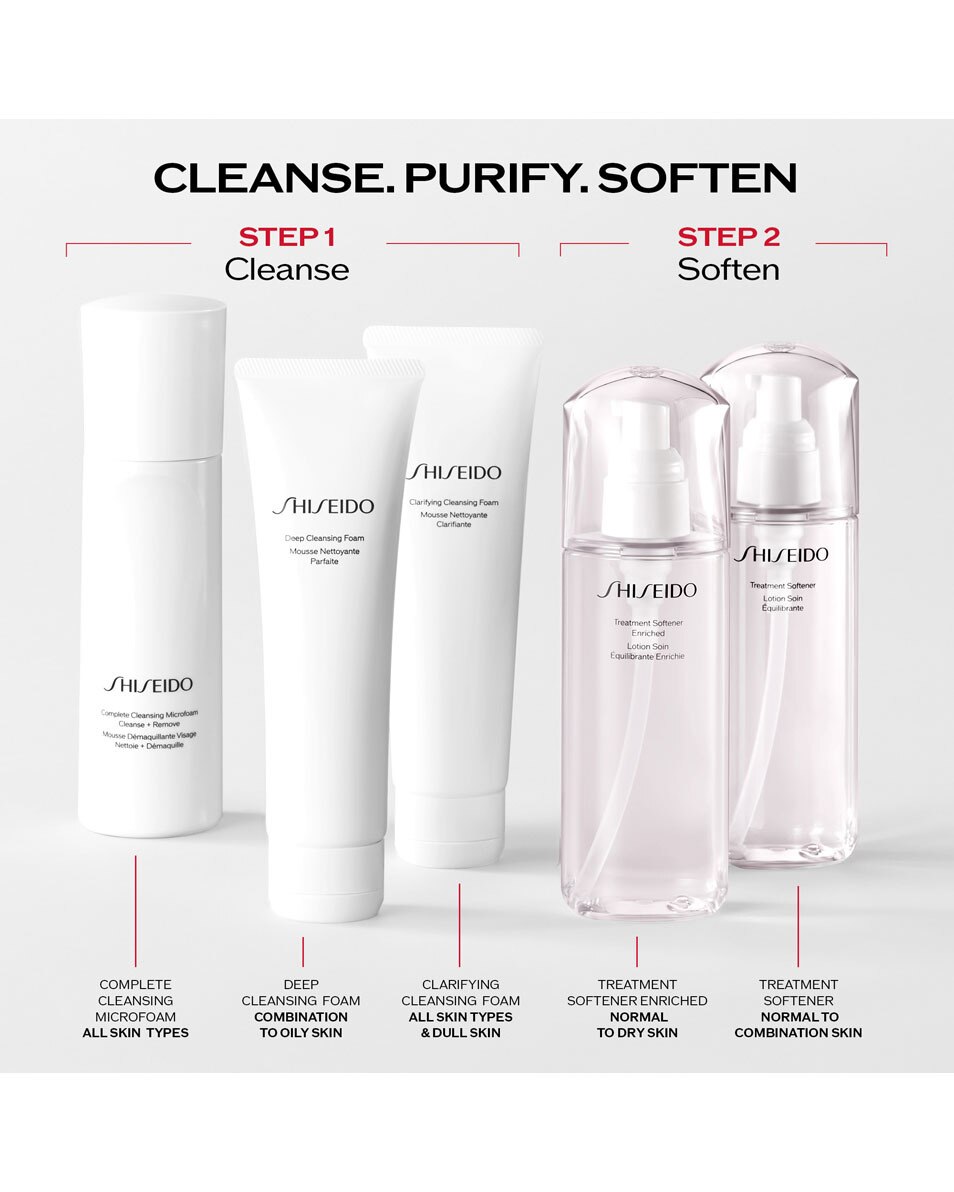 SHISEIDO Daily Essentials Mousse Démaquillante Visage 180 ML 5